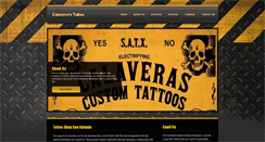 Desktop Screenshot of calaverastattoo.biz